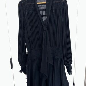 black dress womens size L